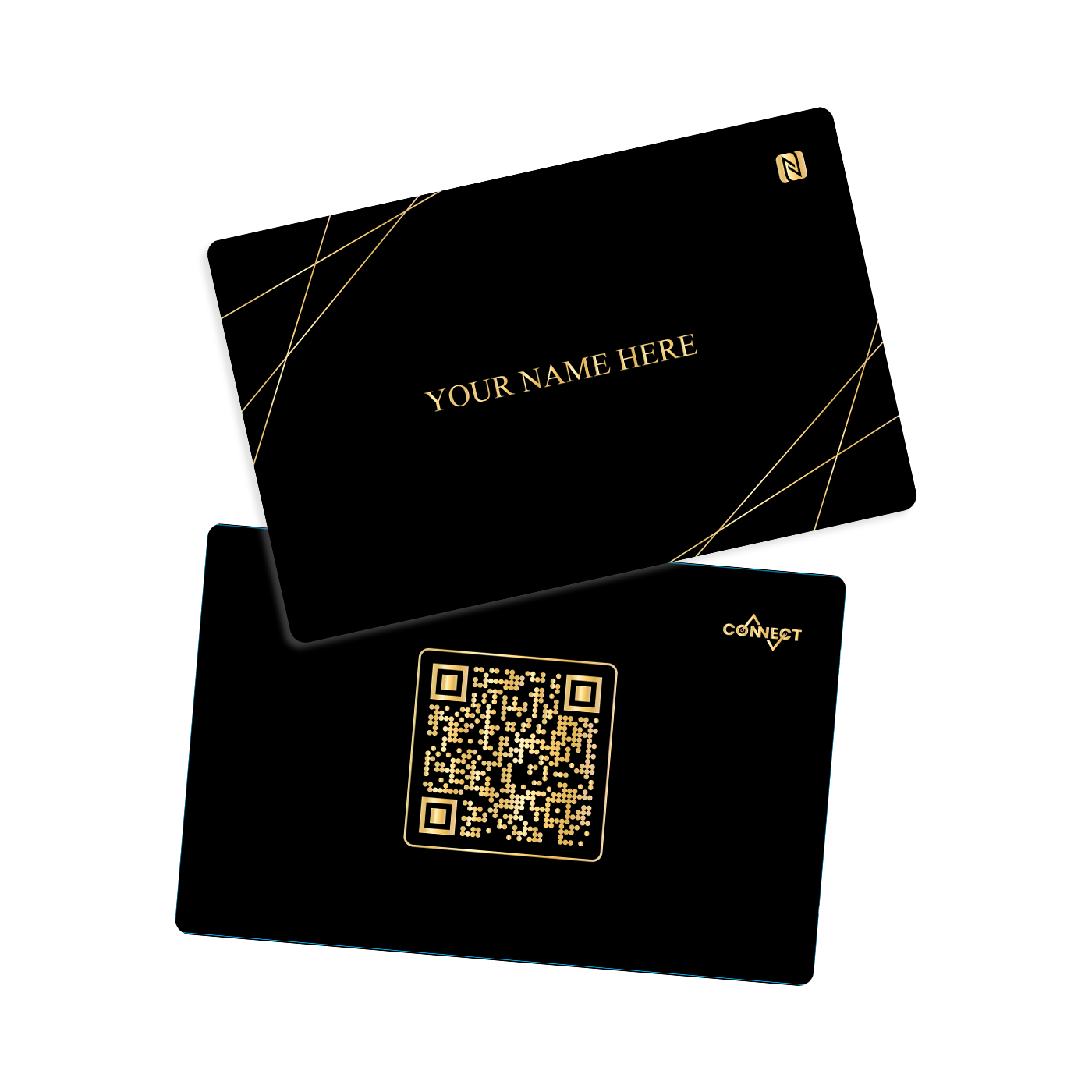 Gold Printed card