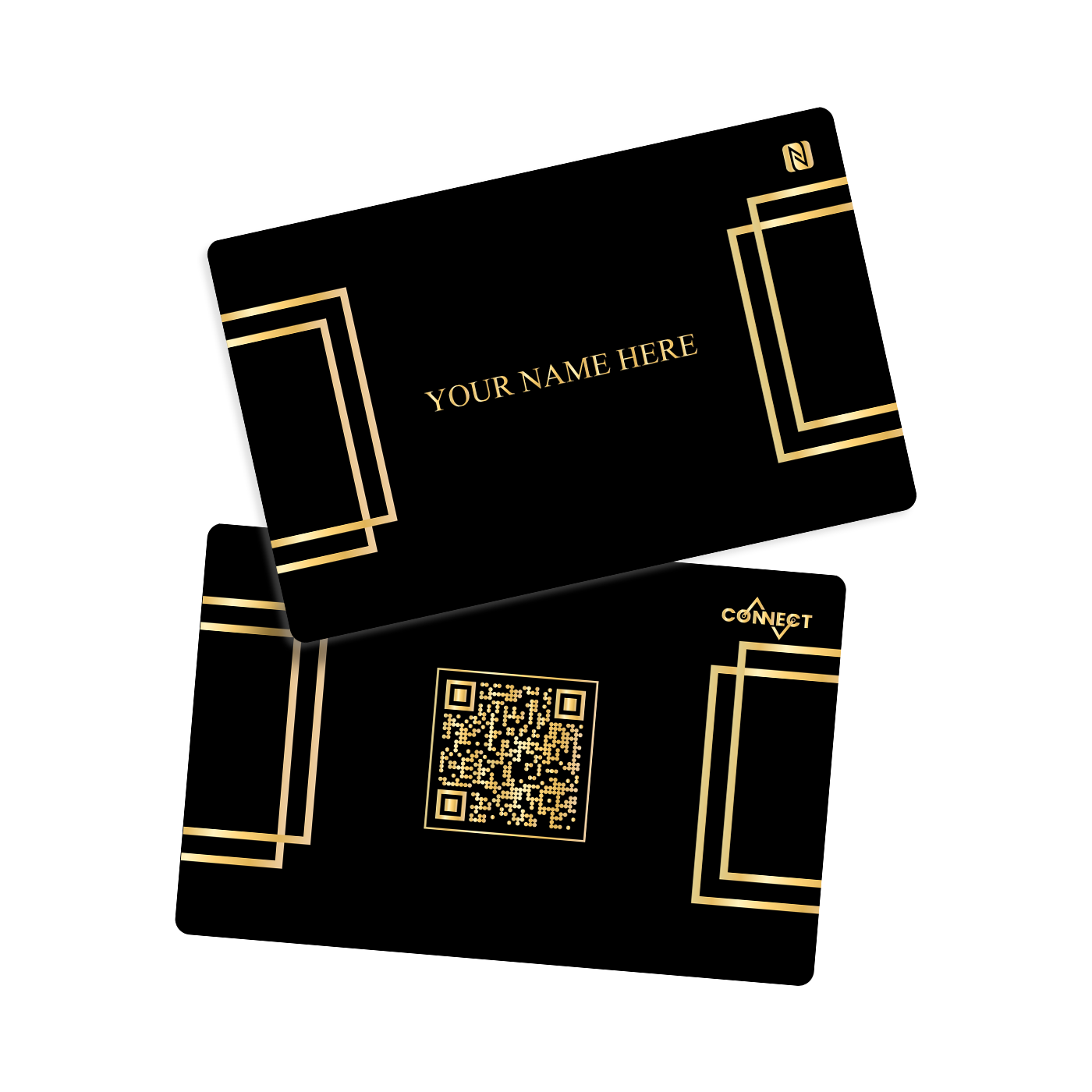 Gold Printed card