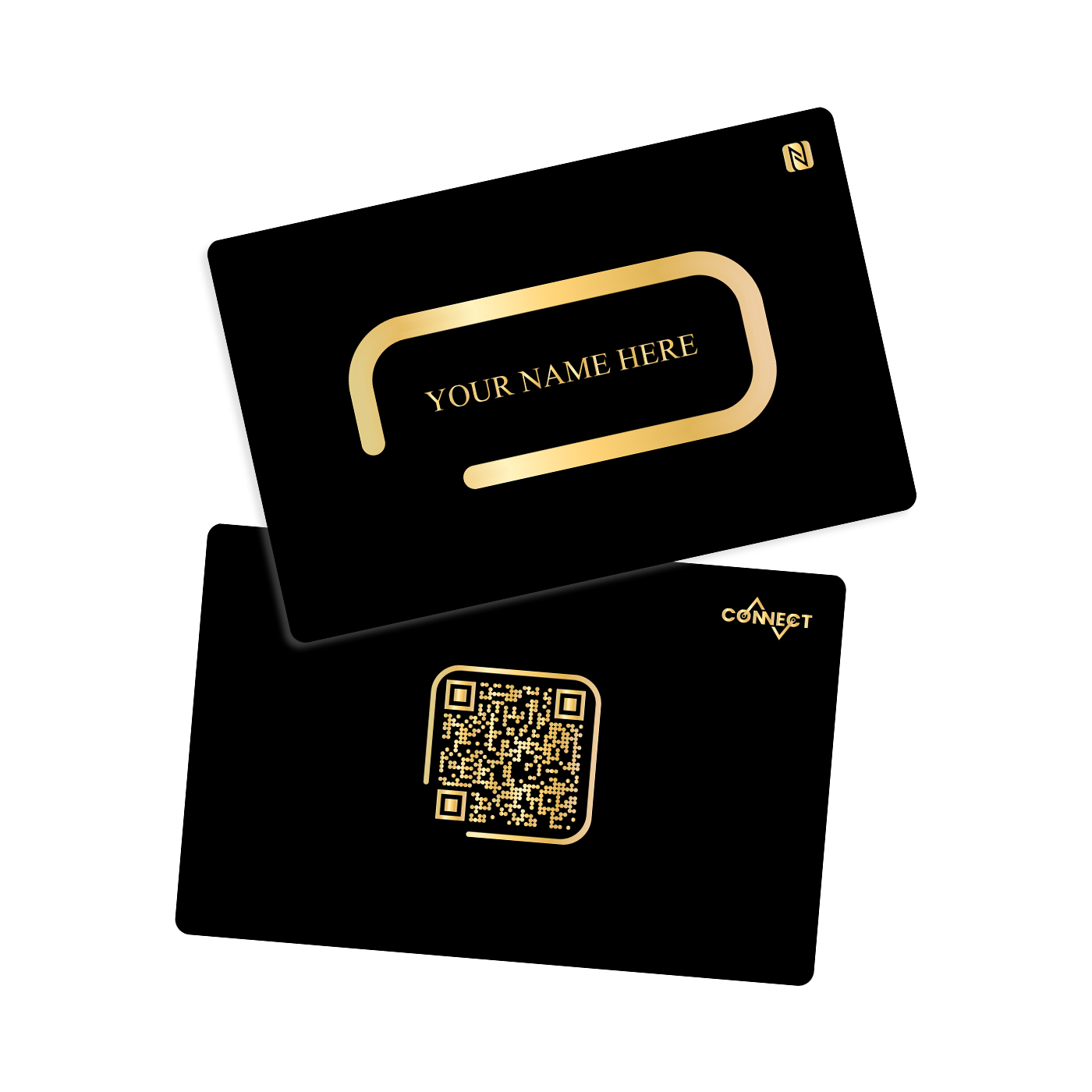 Gold Printed card