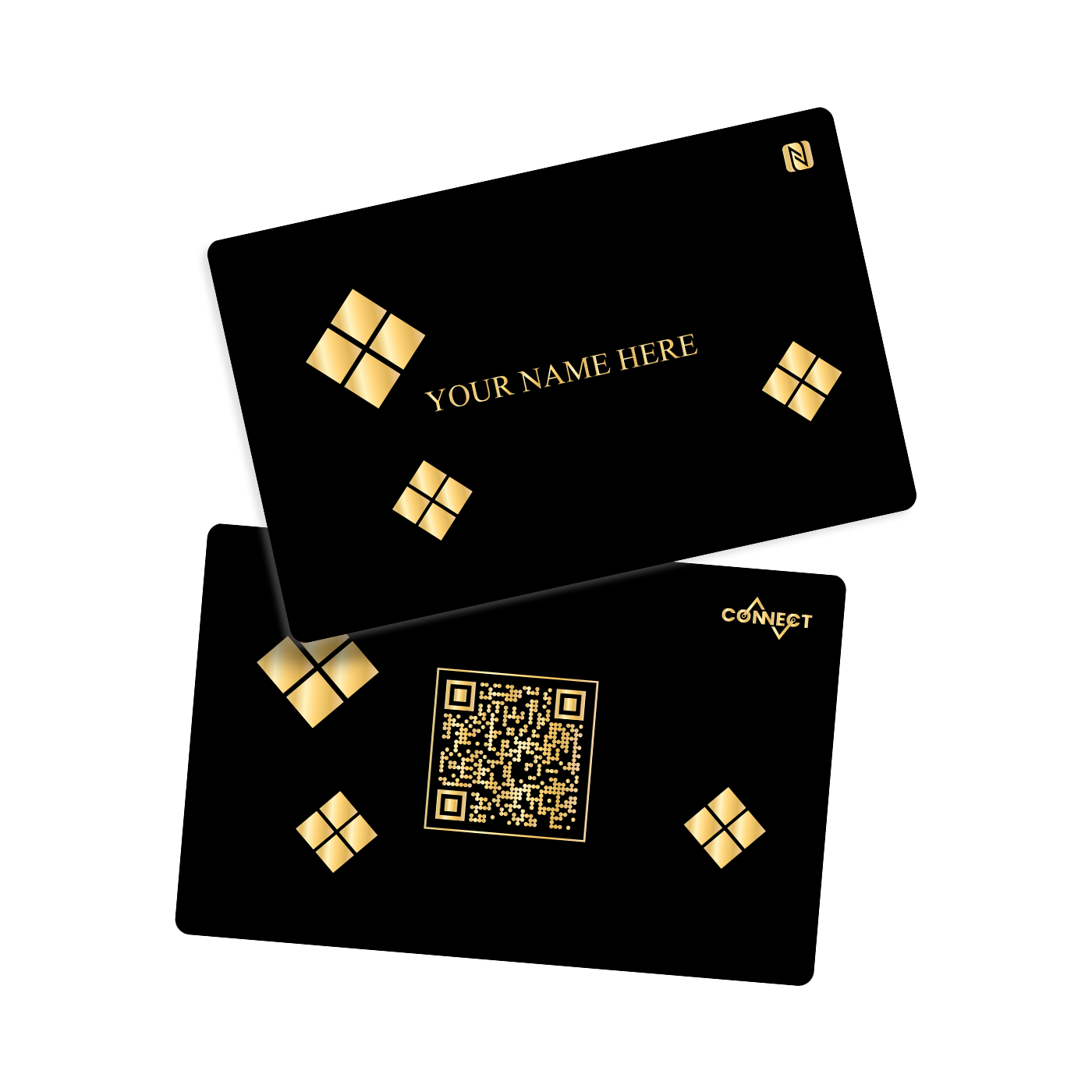 Gold Printed card