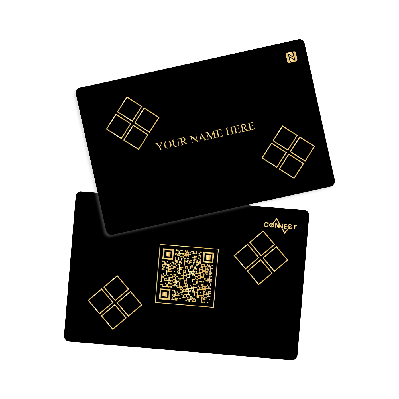 Gold Printed card