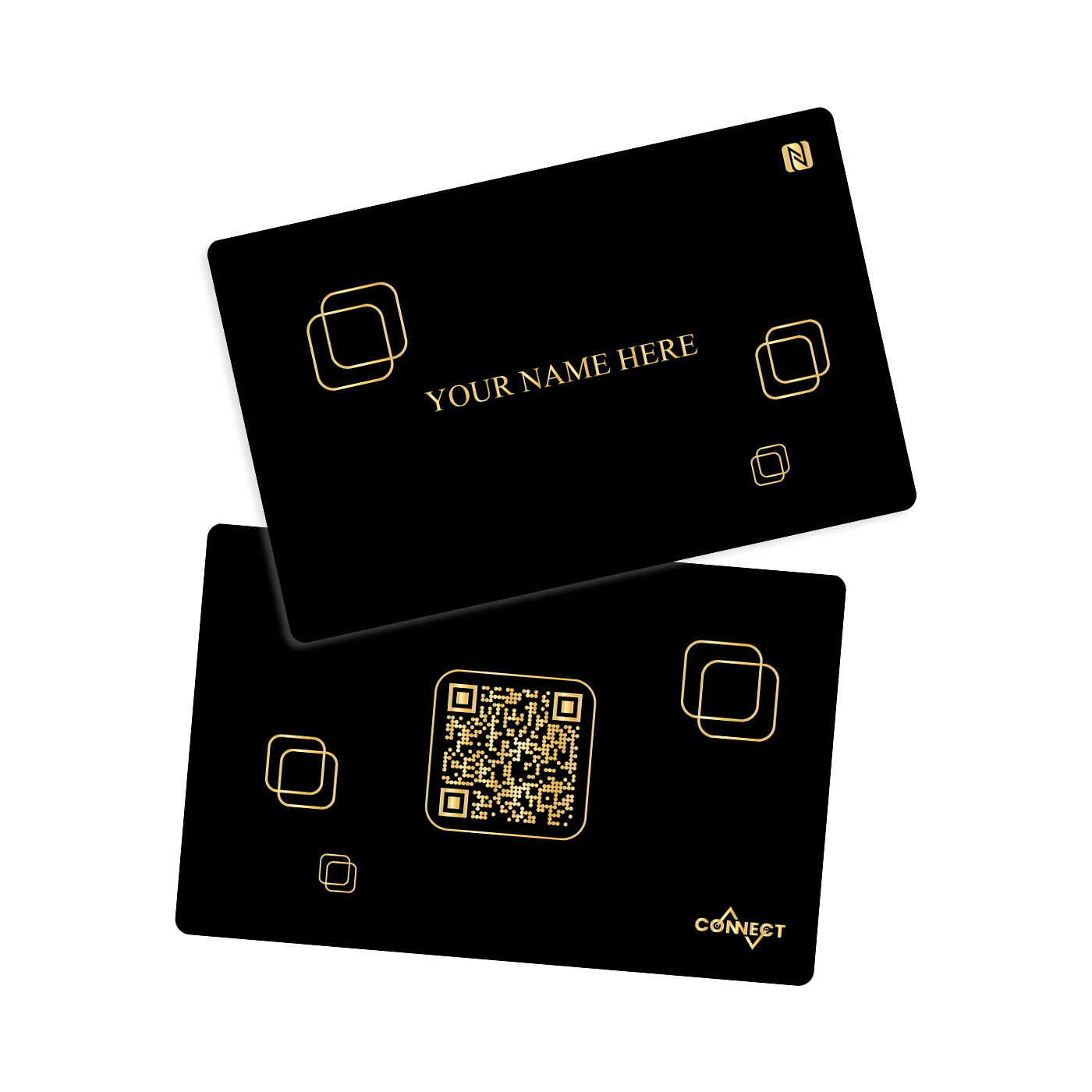 Gold Printed card