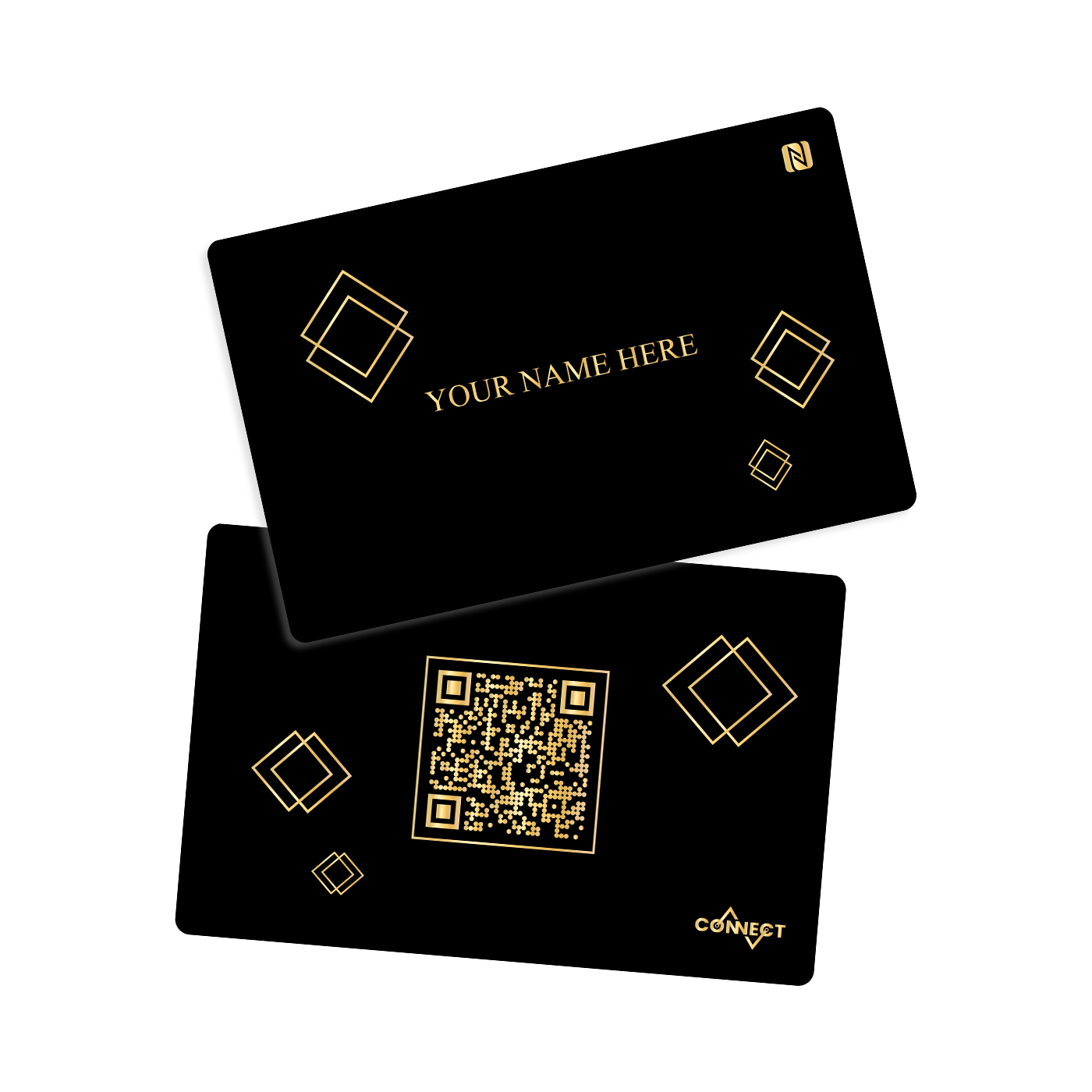 Gold Printed card