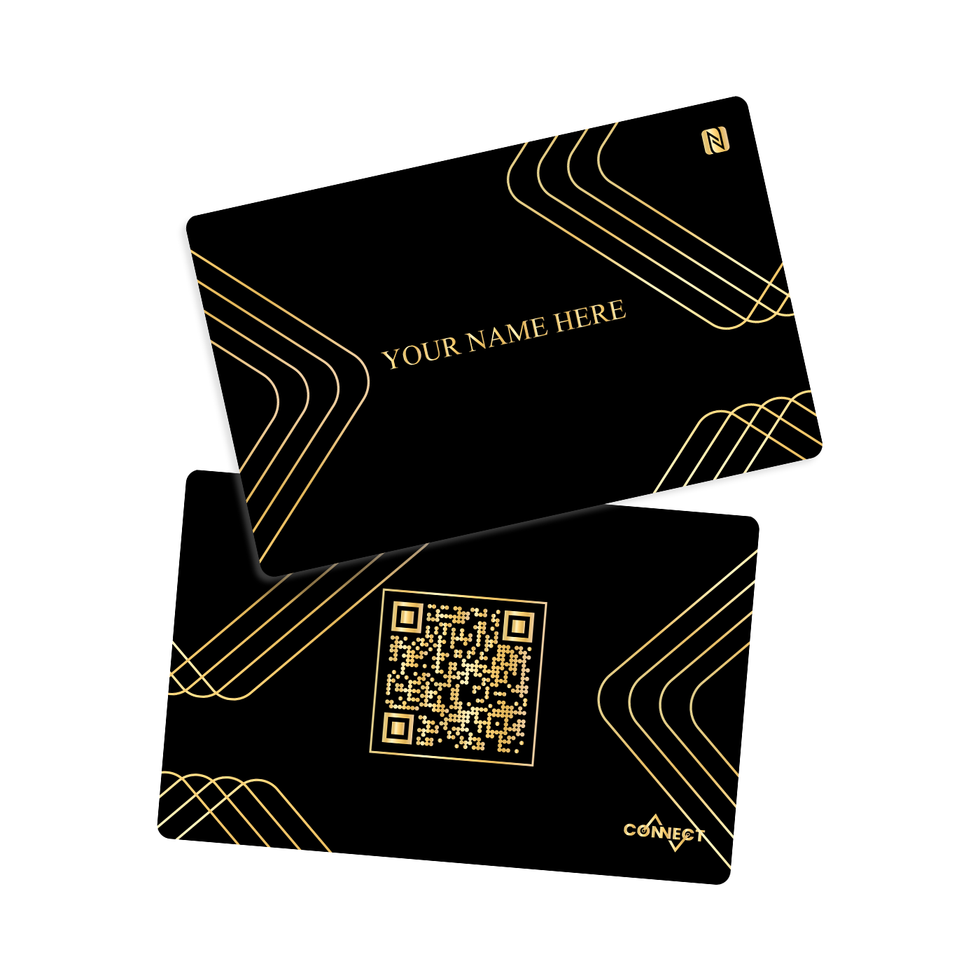 Gold Printed card