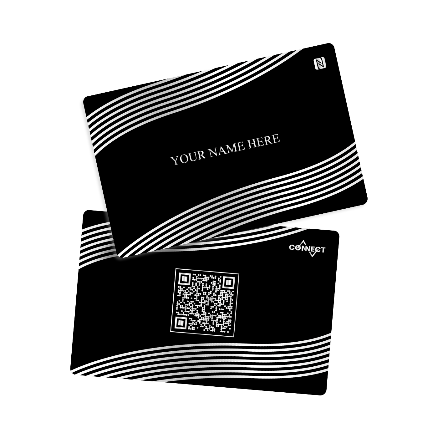 Silver Printed card