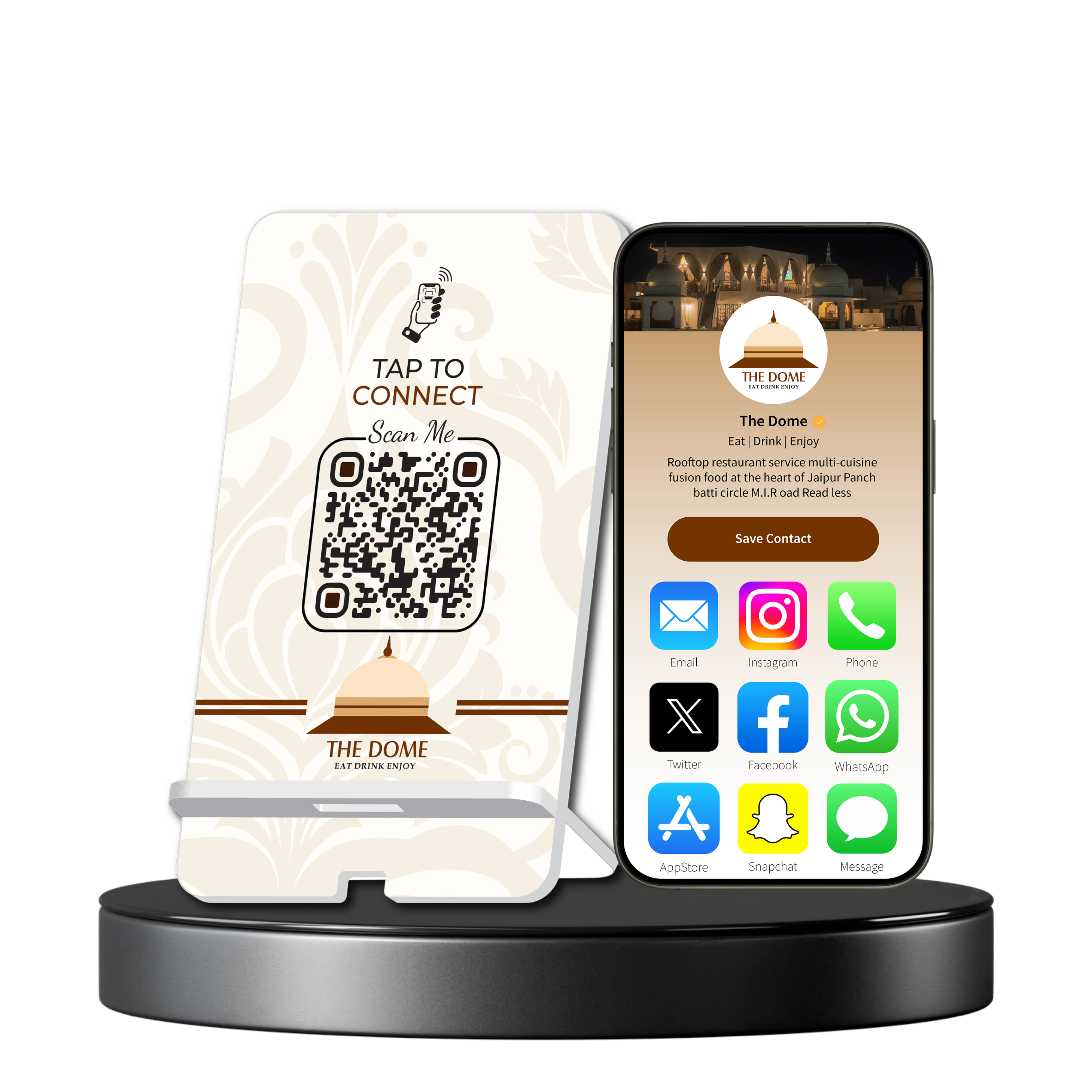 Fully Customisable NFC Standee